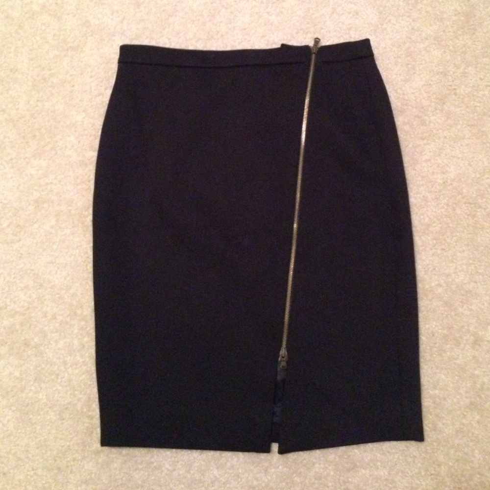 J.CREW zipper skirt